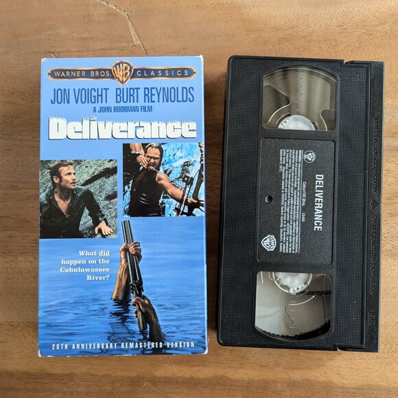 3/$15 Deliverance VHS tape, Burt Reynolds 25th anniversary remastered edition - Picture 5 of 5